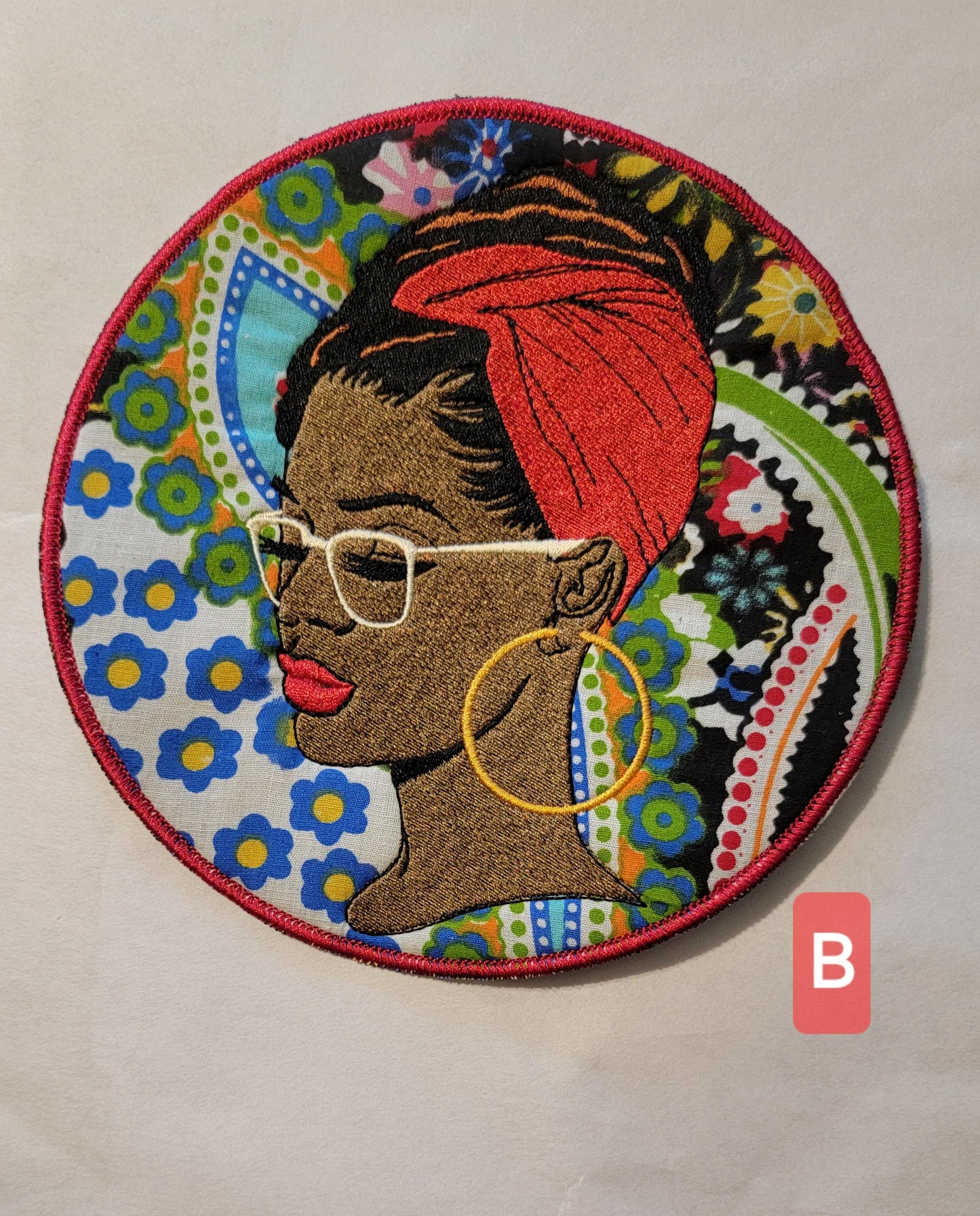 Black Women Patches, Black Girl Magic, African American Patches, Pro-Black Afrocentric Patches, Black Excellence, Afro Woman Sew-on Patch