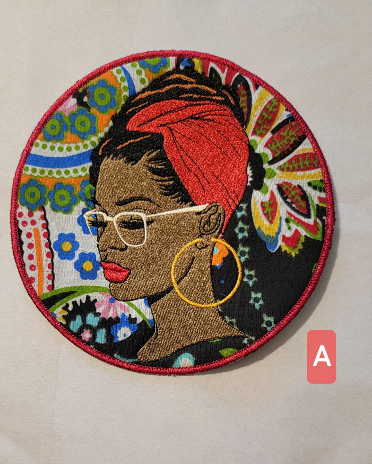 Black Women Patches, Black Girl Magic, African American Patches, Pro-Black Afrocentric Patches, Black Excellence, Afro Woman Sew-on Patch