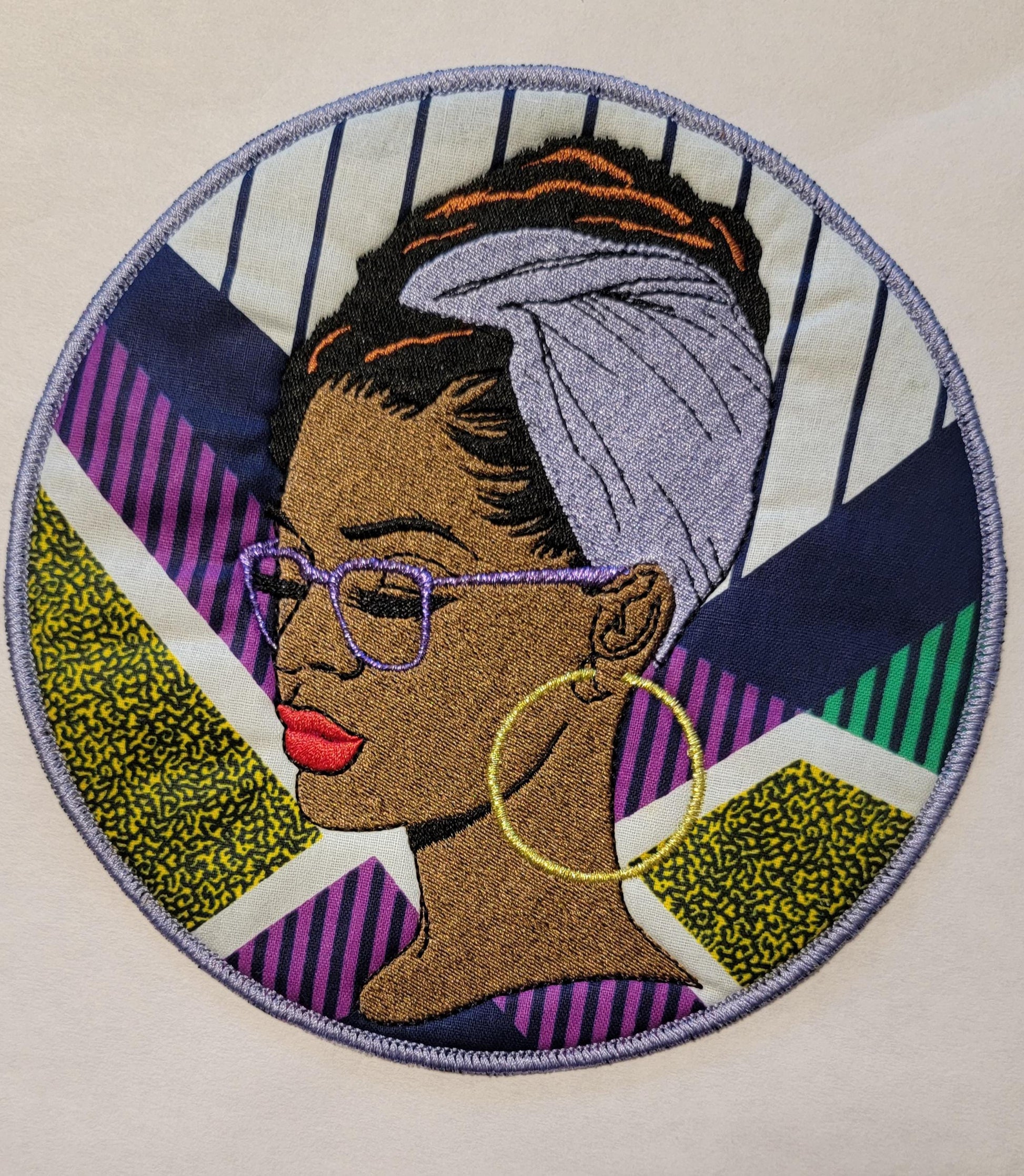 Black Women Patches, Black Girl Magic, African American Patches, Pro-Black Afrocentric Patches, Black Excellence, Afro Woman Sew-on Patch