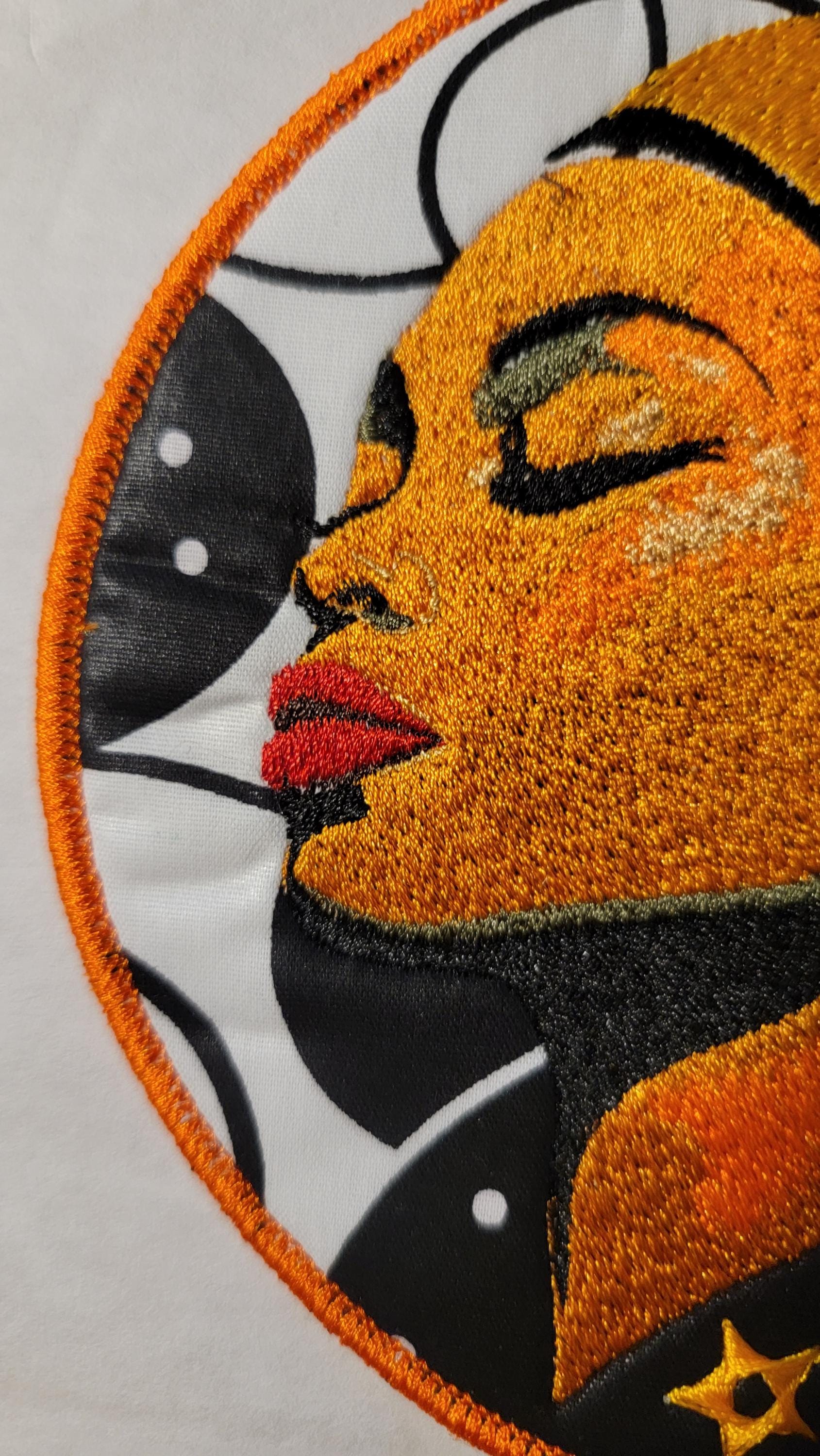 Black Woman, Afrocentric Patches, African American Iron- on Women Patches, Black Girl Magic, African American Female Patches,