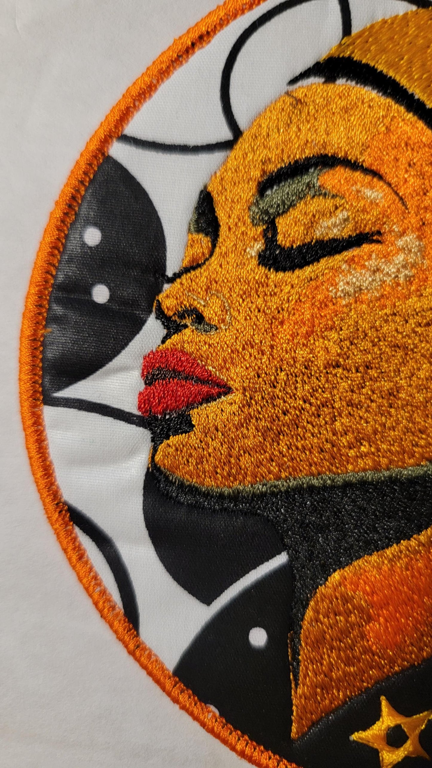 Black Woman, Afrocentric Patches, African American Iron- on Women Patches, Black Girl Magic, African American Female Patches,