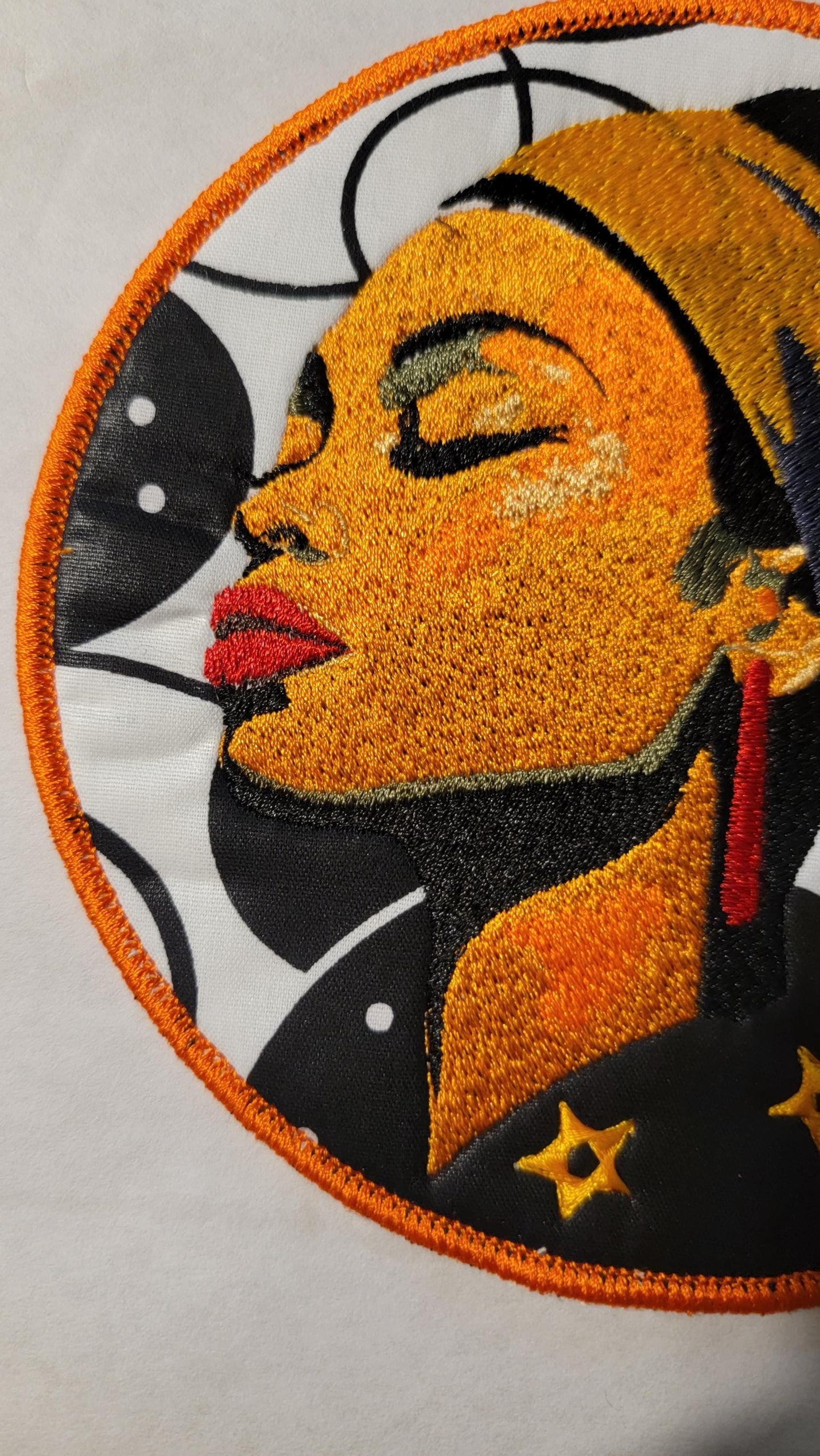 Black Woman, Afrocentric Patches, African American Iron- on Women Patches, Black Girl Magic, African American Female Patches,