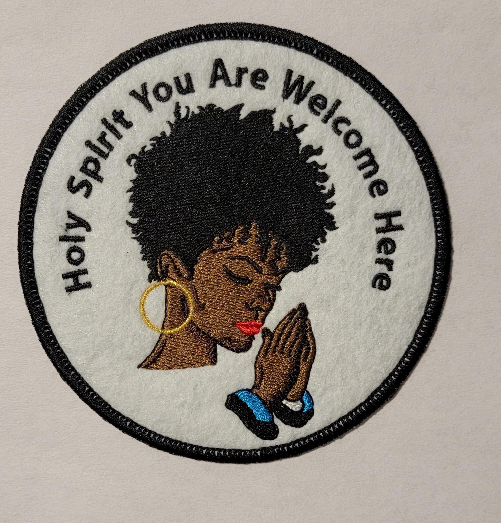 Praying. Praying Mom, Sister, Aunt, Cousin, and, Friend. Praying Hands Patch,