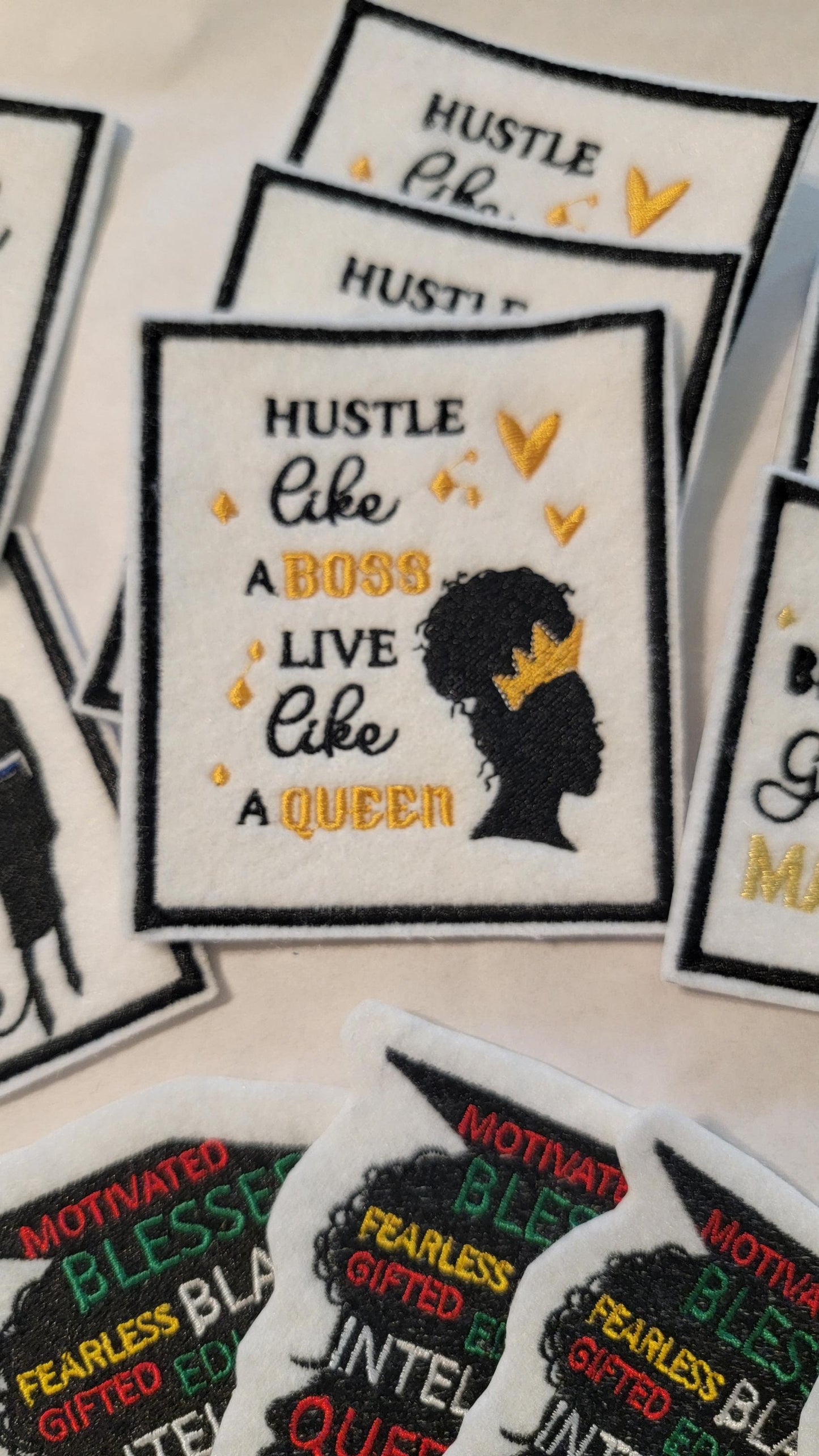 Black People Patch Bundled Patch Set. Price is all pictured.