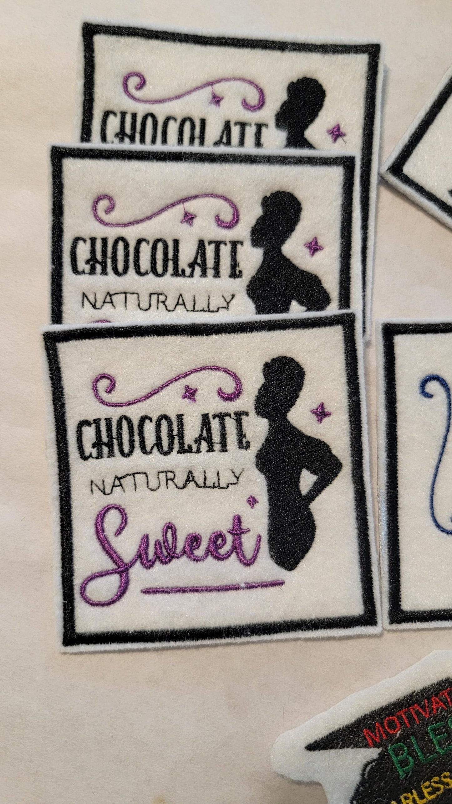 Black People Patch Bundled Patch Set. Price is all pictured.