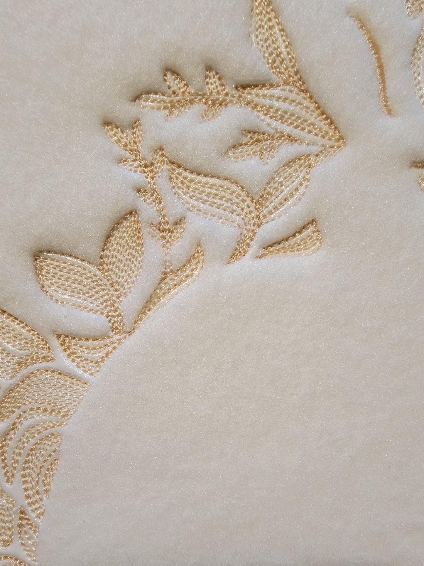 Rabbit embossed in White Fleece, Rabbit Patches,