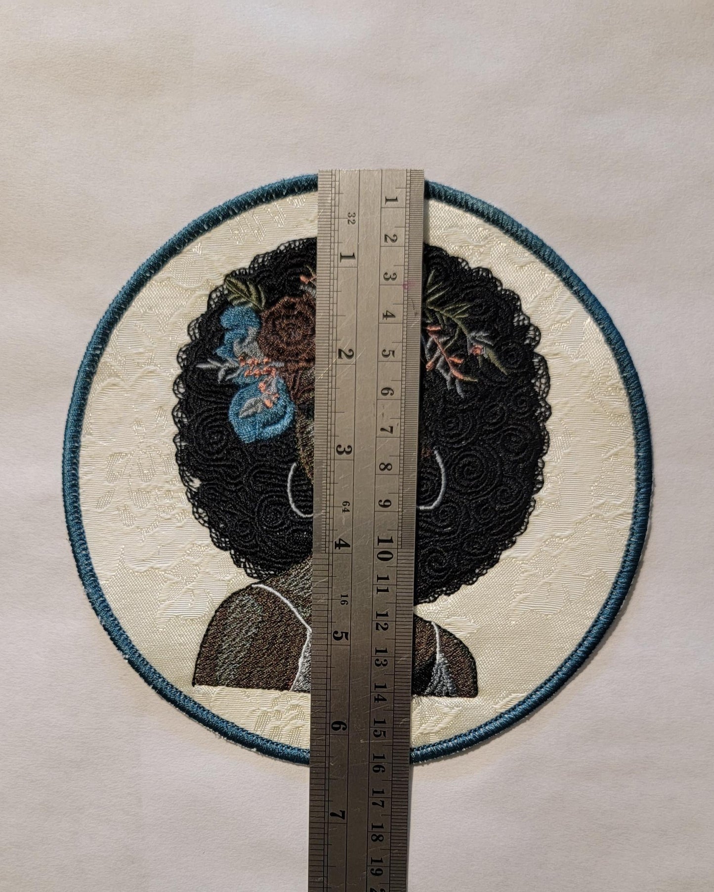 Black Sista, Black Woman, African American Lady, Iron-on Patch, Embroidered Black Woman Patch - Black Girl Magic - Representation Matters