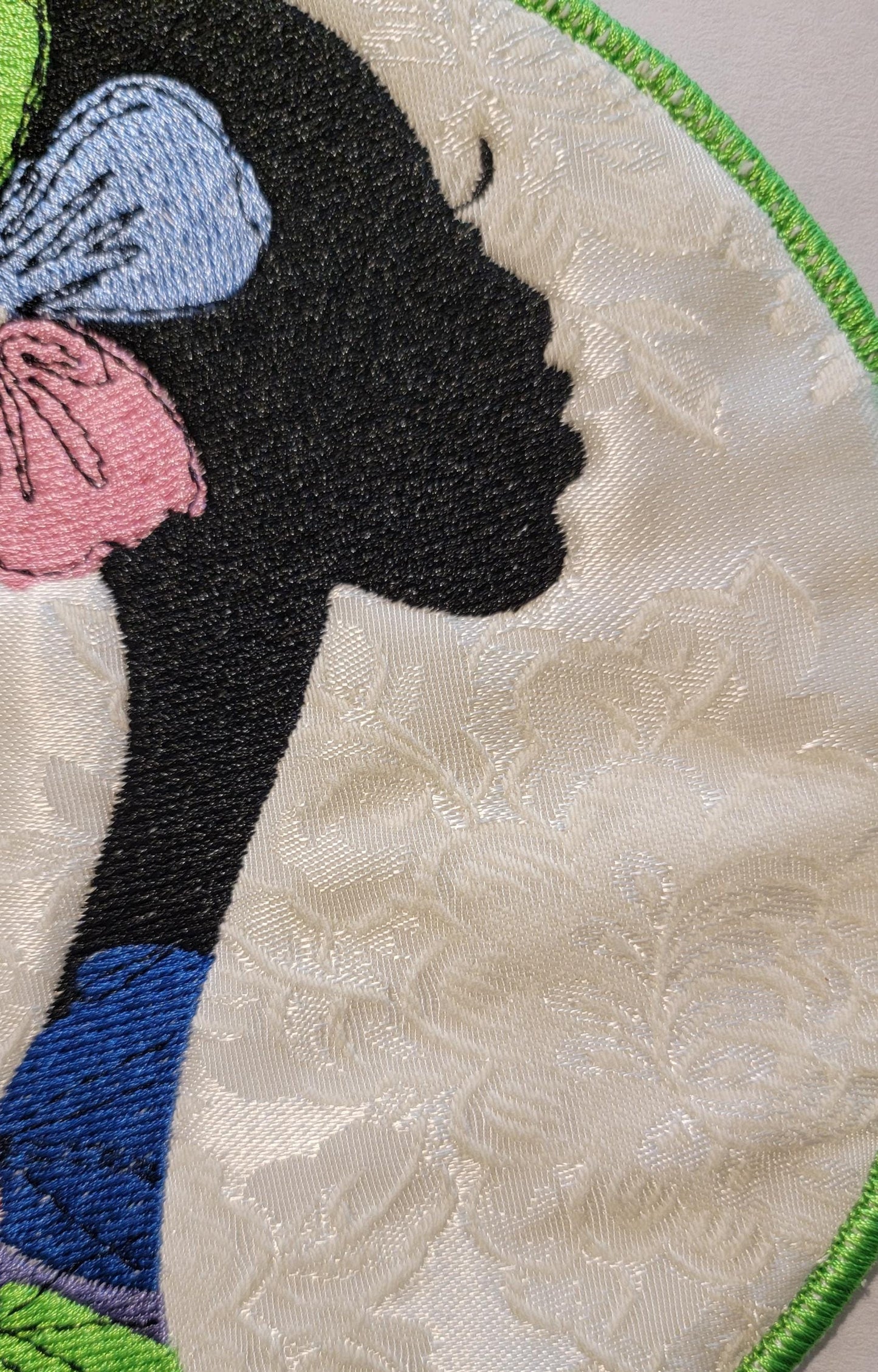 Black Sista, Black Woman, African American Lady, Iron-on Patch