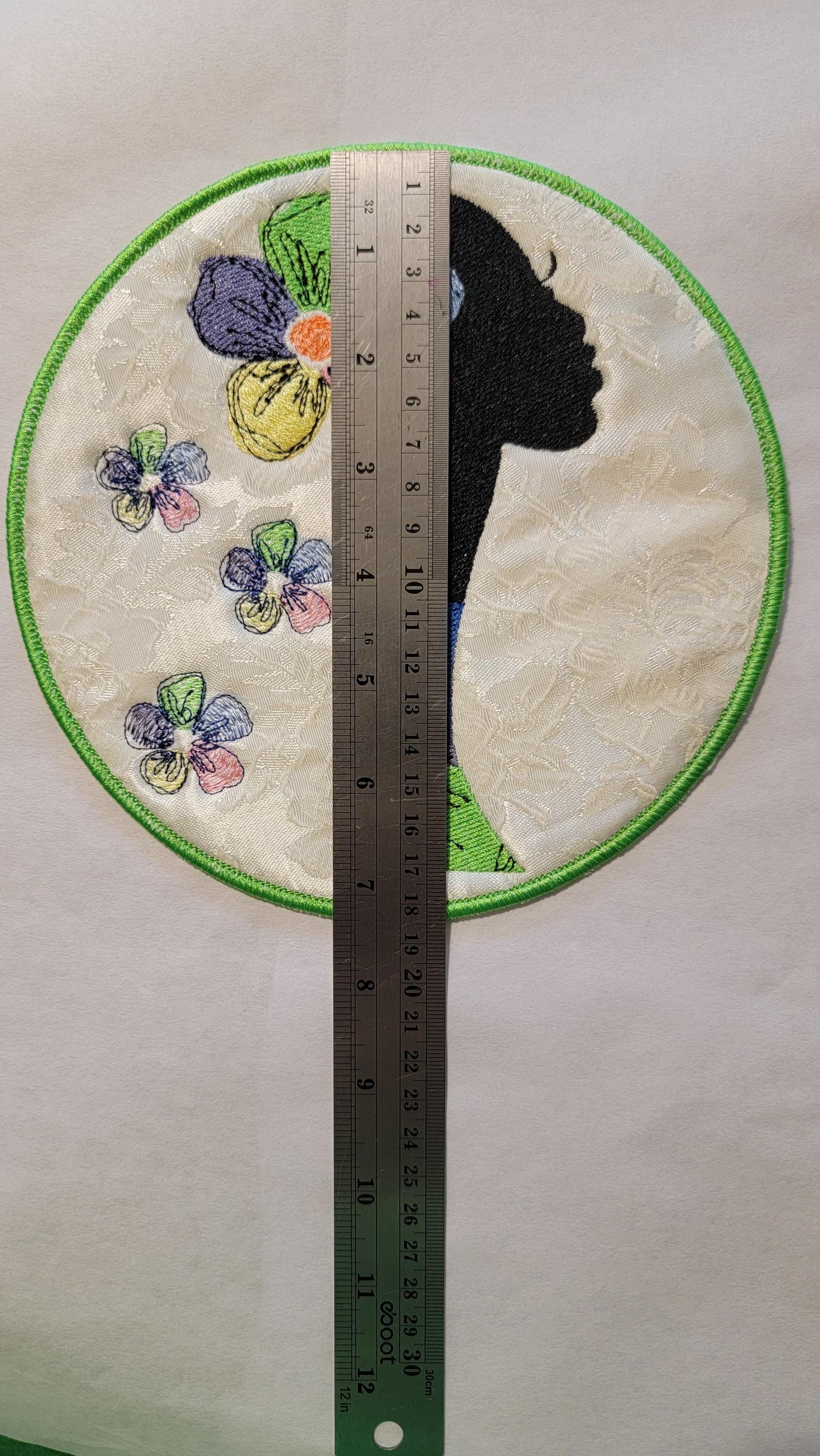 Black Sista, Black Woman, African American Lady, Iron-on Patch