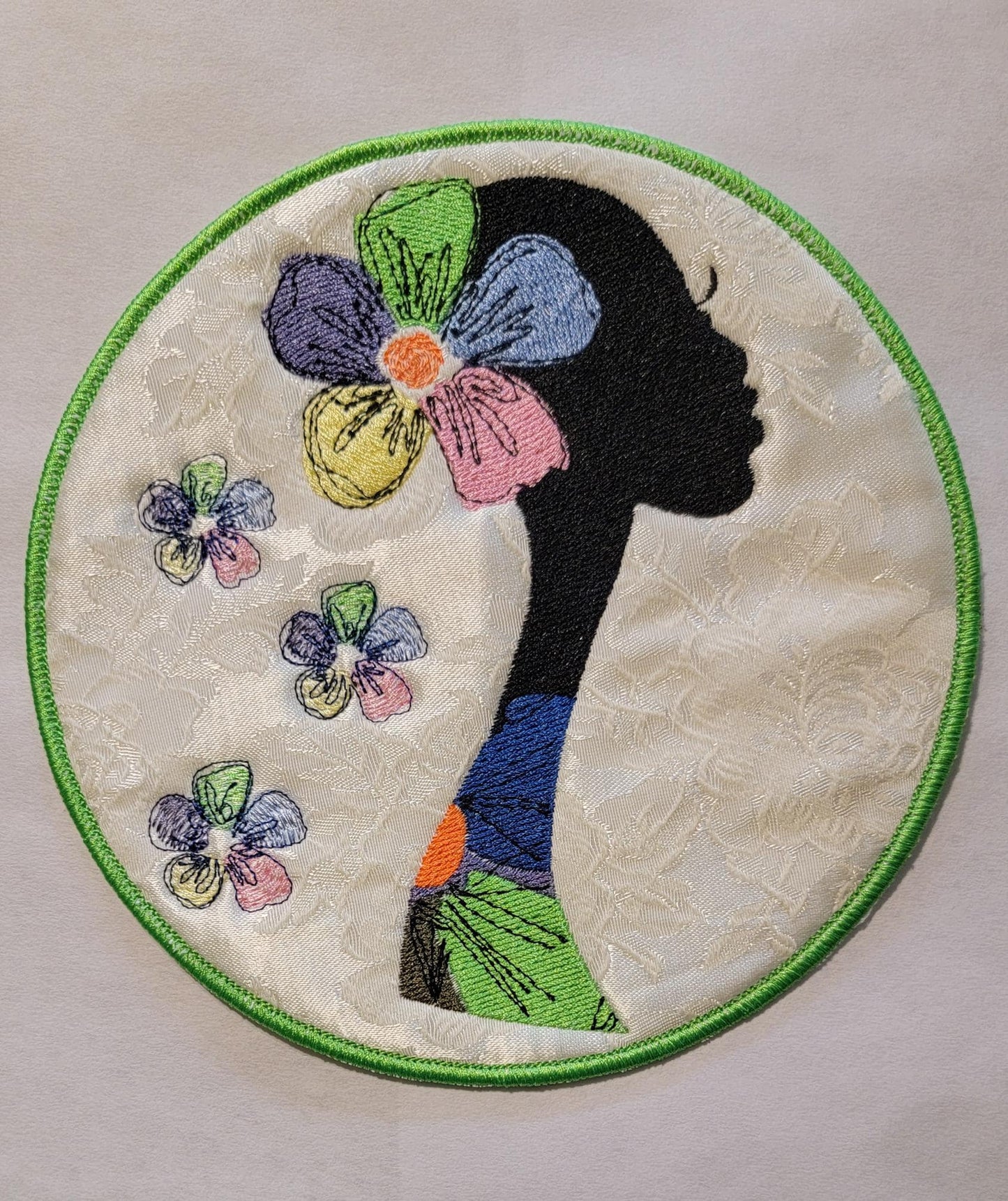 Black Sista, Black Woman, African American Lady, Iron-on Patch