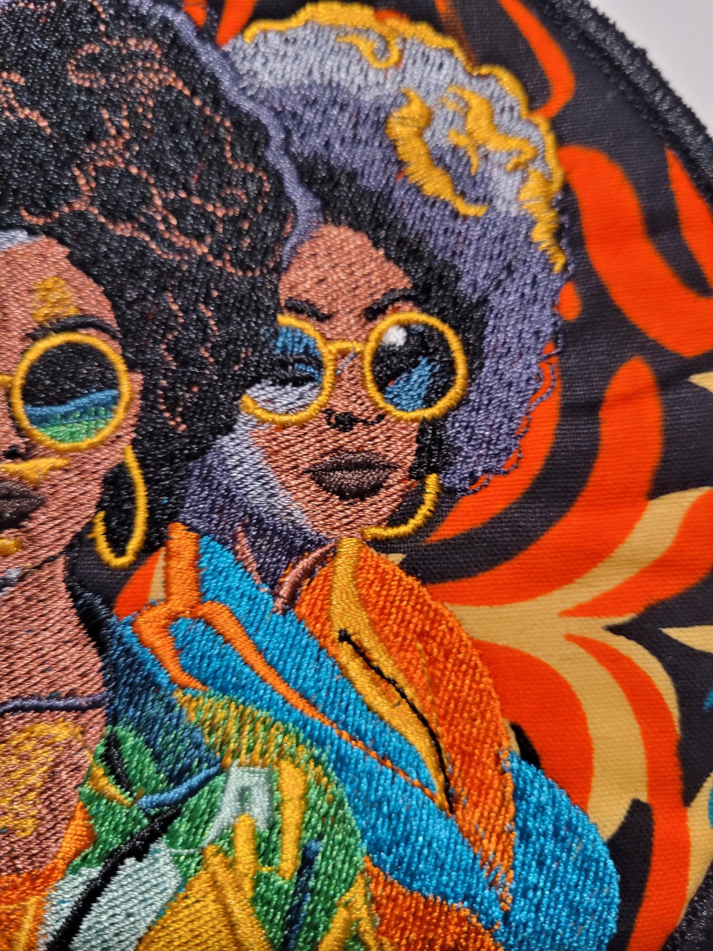 African American Black Sisters Patch, Abstract, Black Girl Magic, Afrocentric Patches, Patches for the Culture