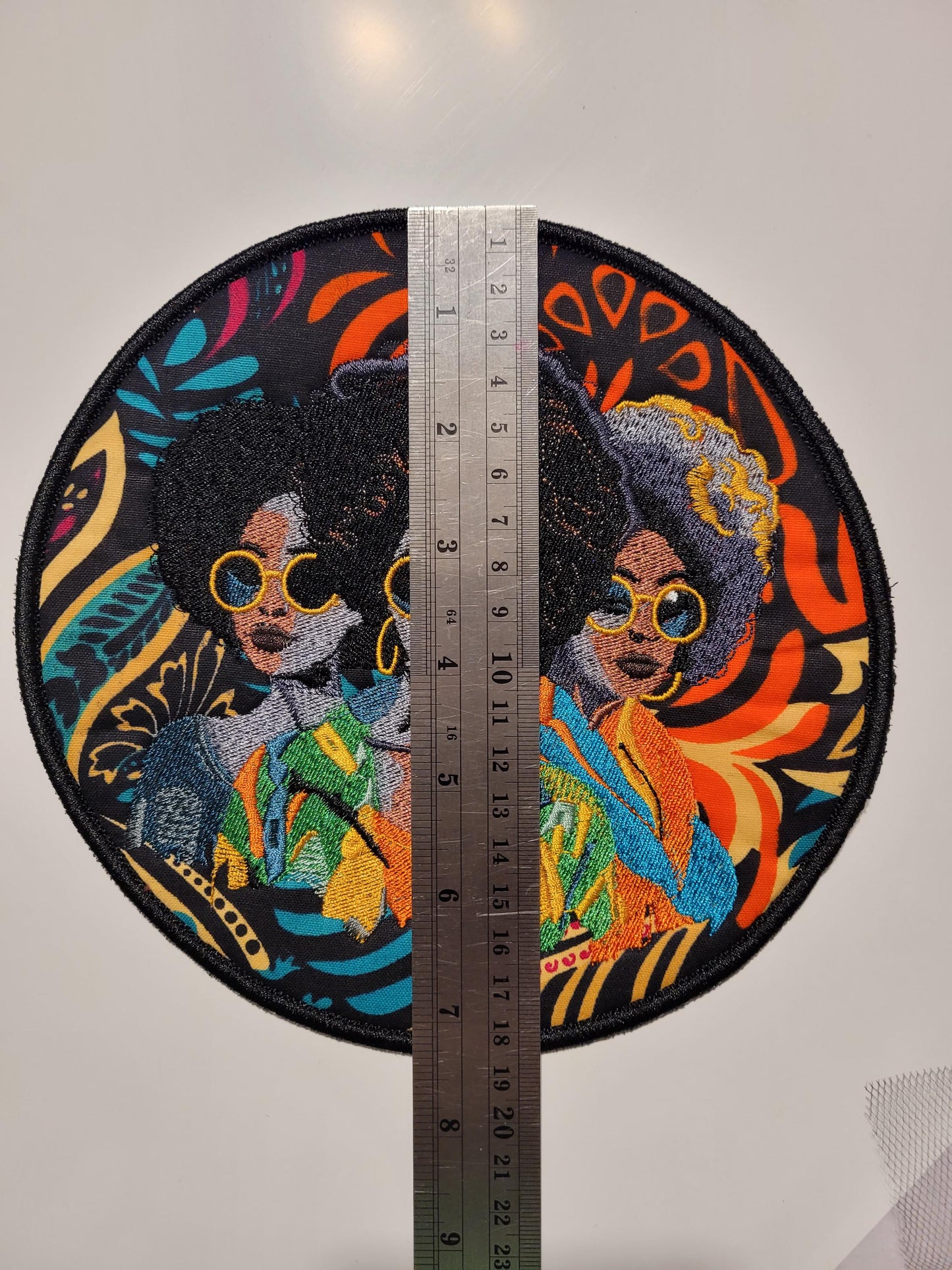 African American Black Sisters Patch, Abstract, Black Girl Magic, Afrocentric Patches, Patches for the Culture