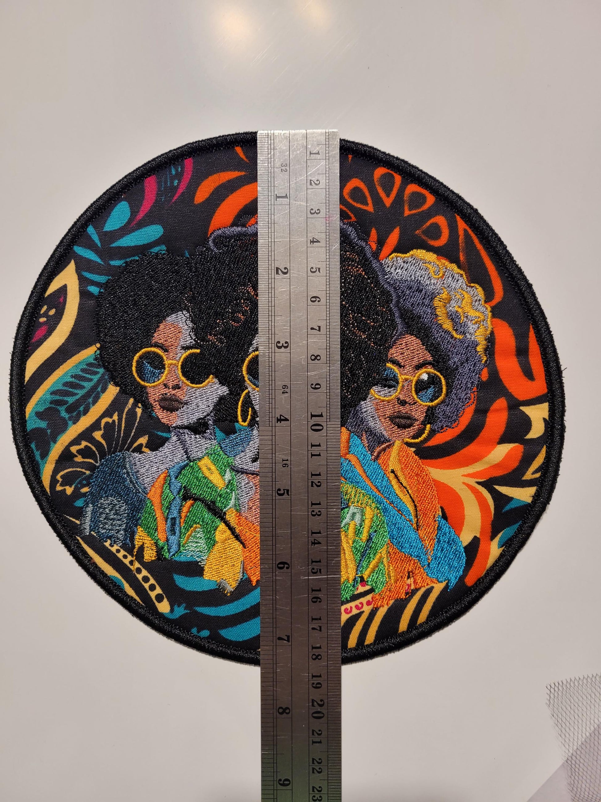 African American Black Sisters Patch, Abstract, Black Girl Magic, Afrocentric Patches, Patches for the Culture
