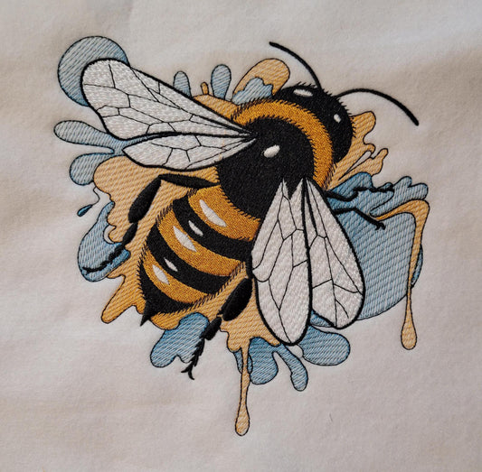 Bumble Bee Iron on Felt Patch, A perfect way to express your love for bees and the environment