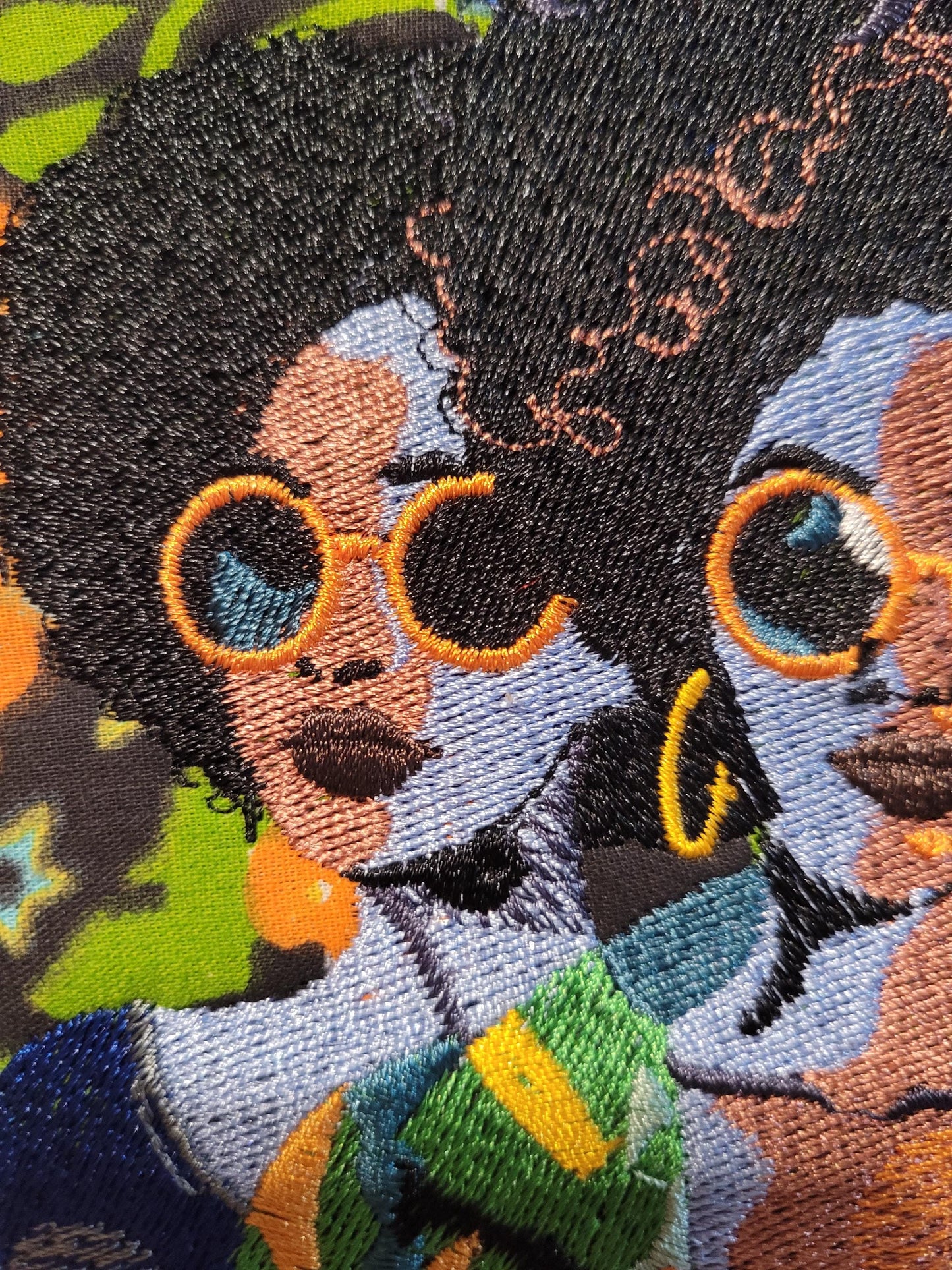 African American Black Sisters Patch, Abstract, Black Girl Magic, Afrocentric Patches, Patches for the Culture