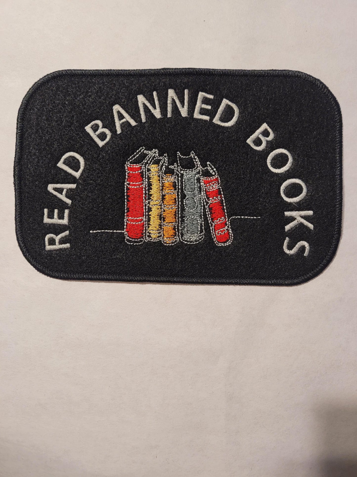 Read Banned Books, Censorship Free Patch, Rebel Reader, Resist Censorship
