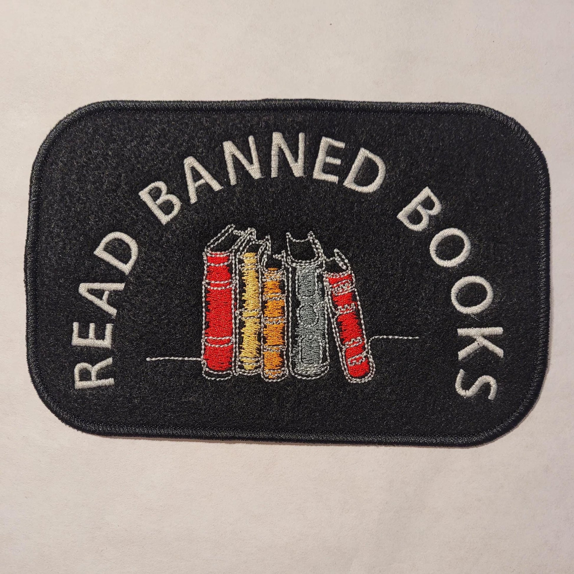 Read Banned Books, Censorship Free Patch, Rebel Reader, Resist Censorship