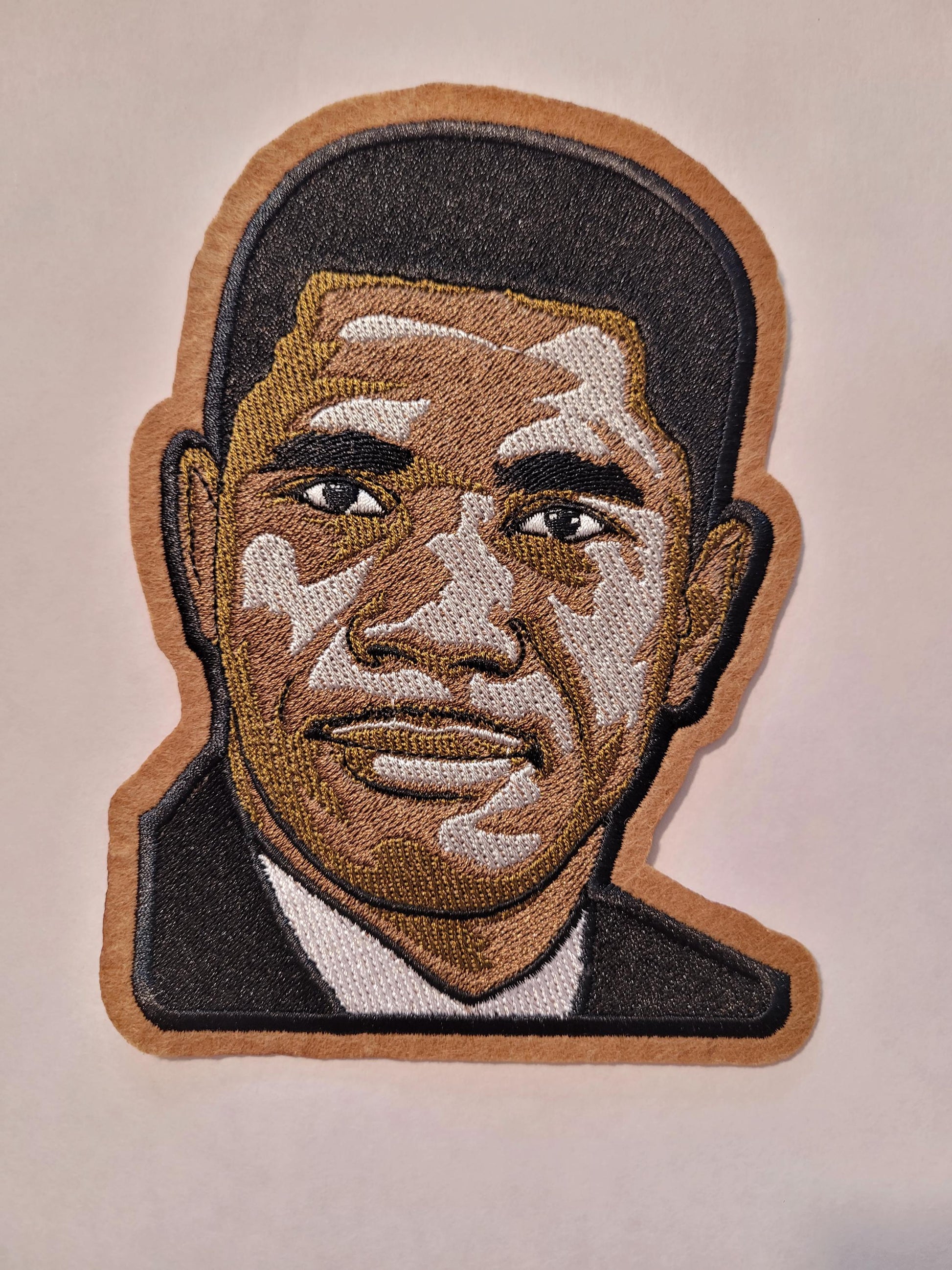 Medgar Evers Iron On Patch, Civil Rights Hero, Tribute, Commemorative, Black American Icons, Patch for Jackets