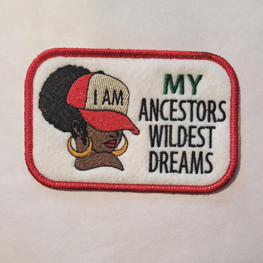 Black Girl Magic Iron-on Patch, Ancestors Wildest Dreams, Boldly Authentic, Living Proof of Dreams, Inherently Powerful, Simply Me, Elevated
