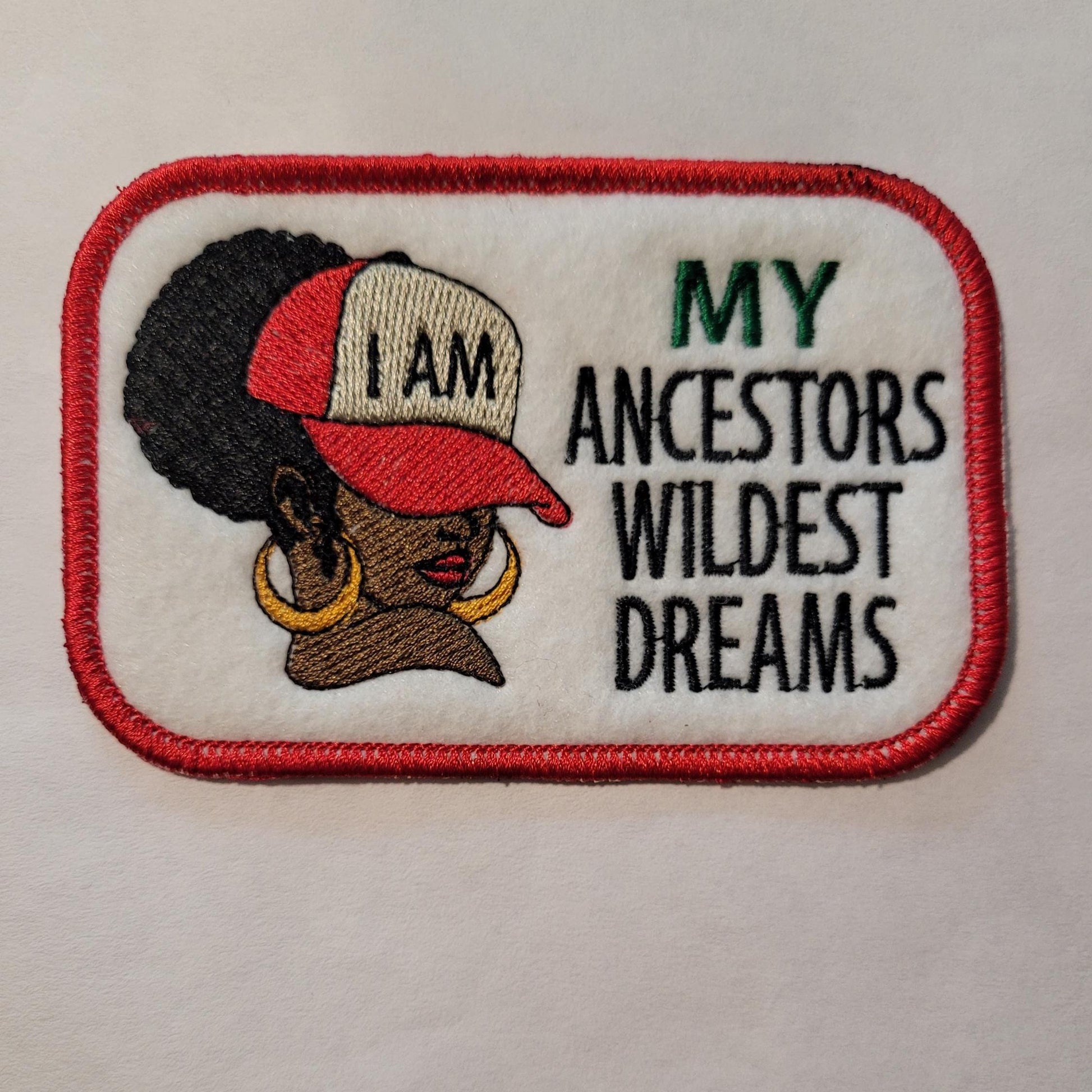 Black Girl Magic Iron-on Patch, Ancestors Wildest Dreams, Boldly Authentic, Living Proof of Dreams, Inherently Powerful, Simply Me, Elevated