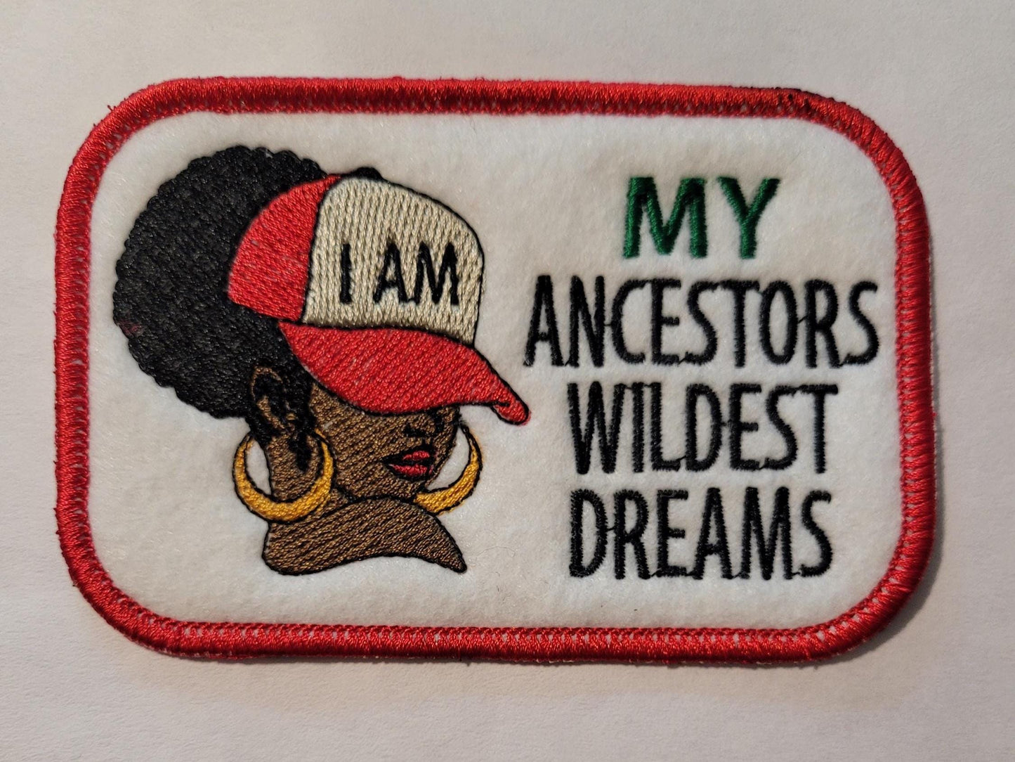 Black Girl Magic Iron-on Patch, Ancestors Wildest Dreams, Boldly Authentic, Living Proof of Dreams, Inherently Powerful, Simply Me, Elevated