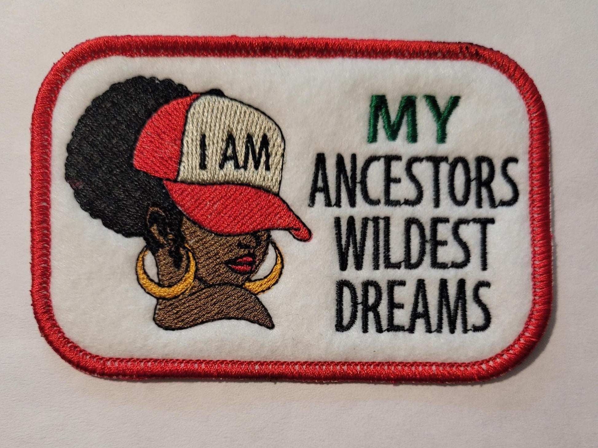 Black Girl Magic Iron-on Patch, Ancestors Wildest Dreams, Boldly Authentic, Living Proof of Dreams, Inherently Powerful, Simply Me, Elevated