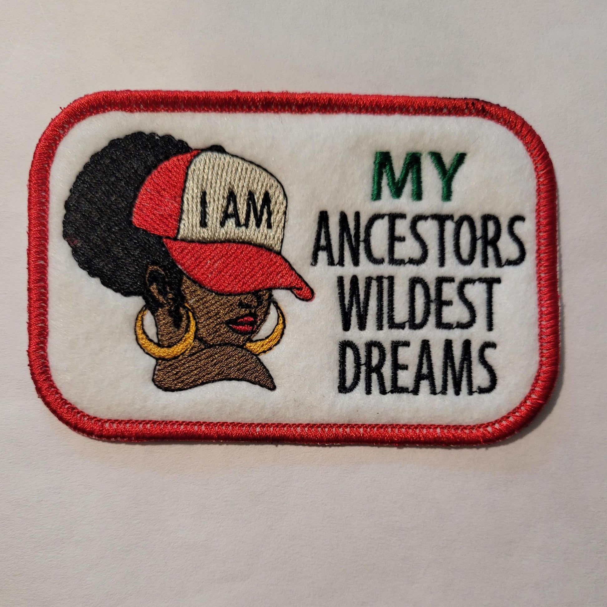 Black Girl Magic Iron-on Patch, Ancestors Wildest Dreams, Boldly Authentic, Living Proof of Dreams, Inherently Powerful, Simply Me, Elevated