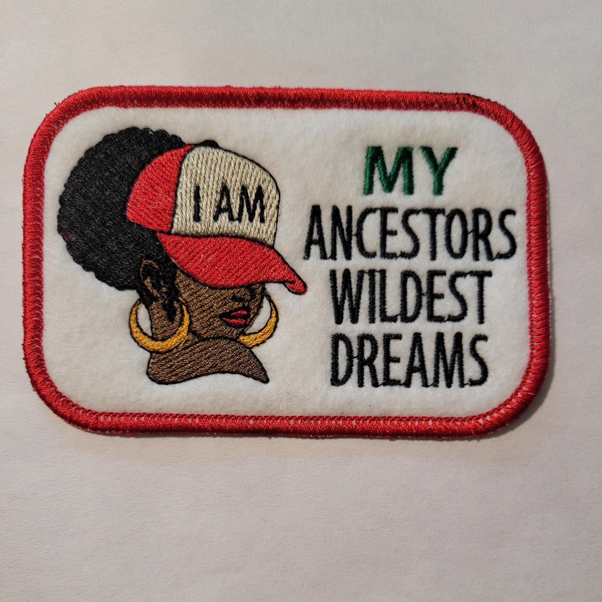 Black Girl Magic Iron-on Patch, Ancestors Wildest Dreams, Boldly Authentic, Living Proof of Dreams, Inherently Powerful, Simply Me, Elevated