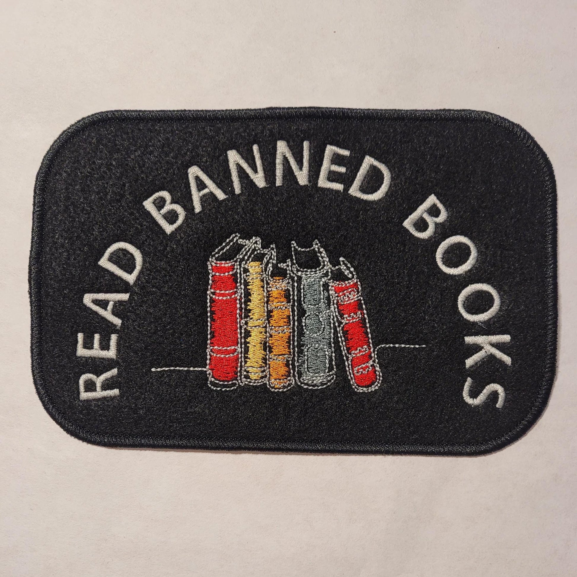 Read Banned Books, Censorship Free Patch, Rebel Reader, Resist Censorship