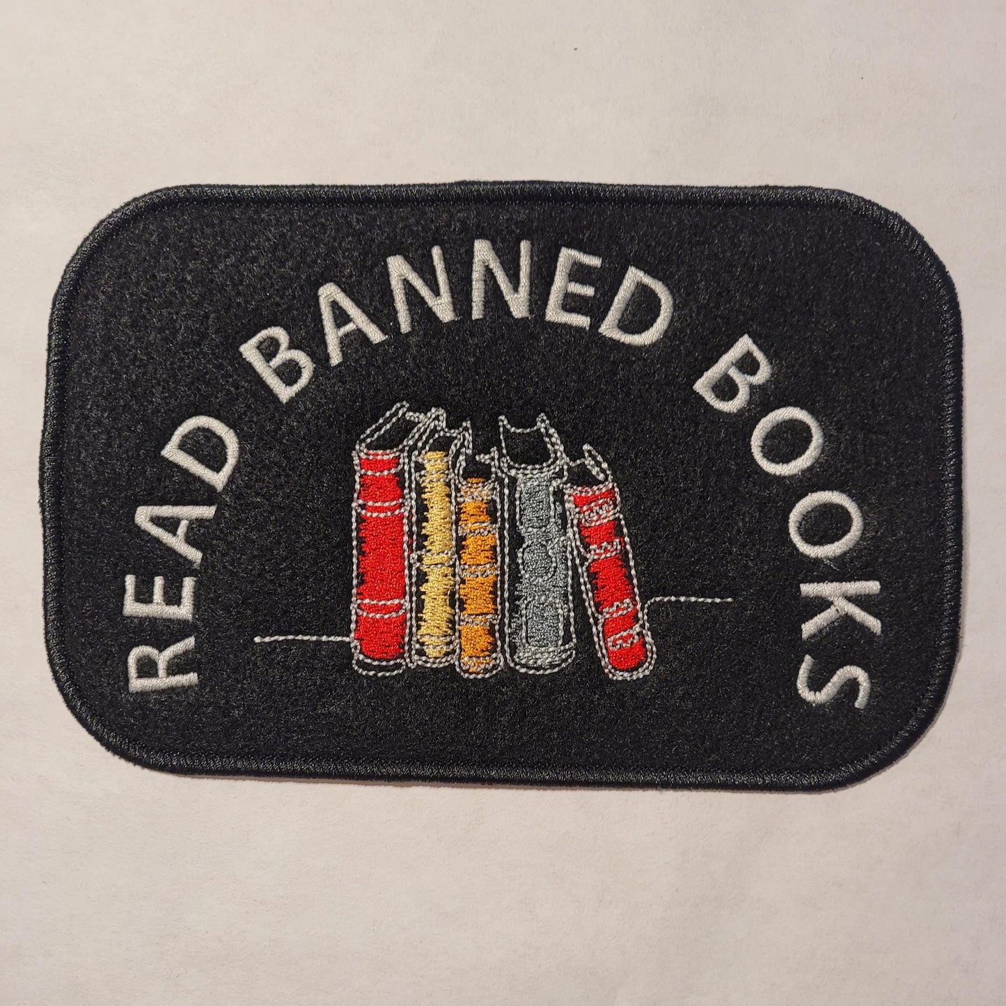 Read Banned Books, Censorship Free Patch, Rebel Reader, Resist Censorship