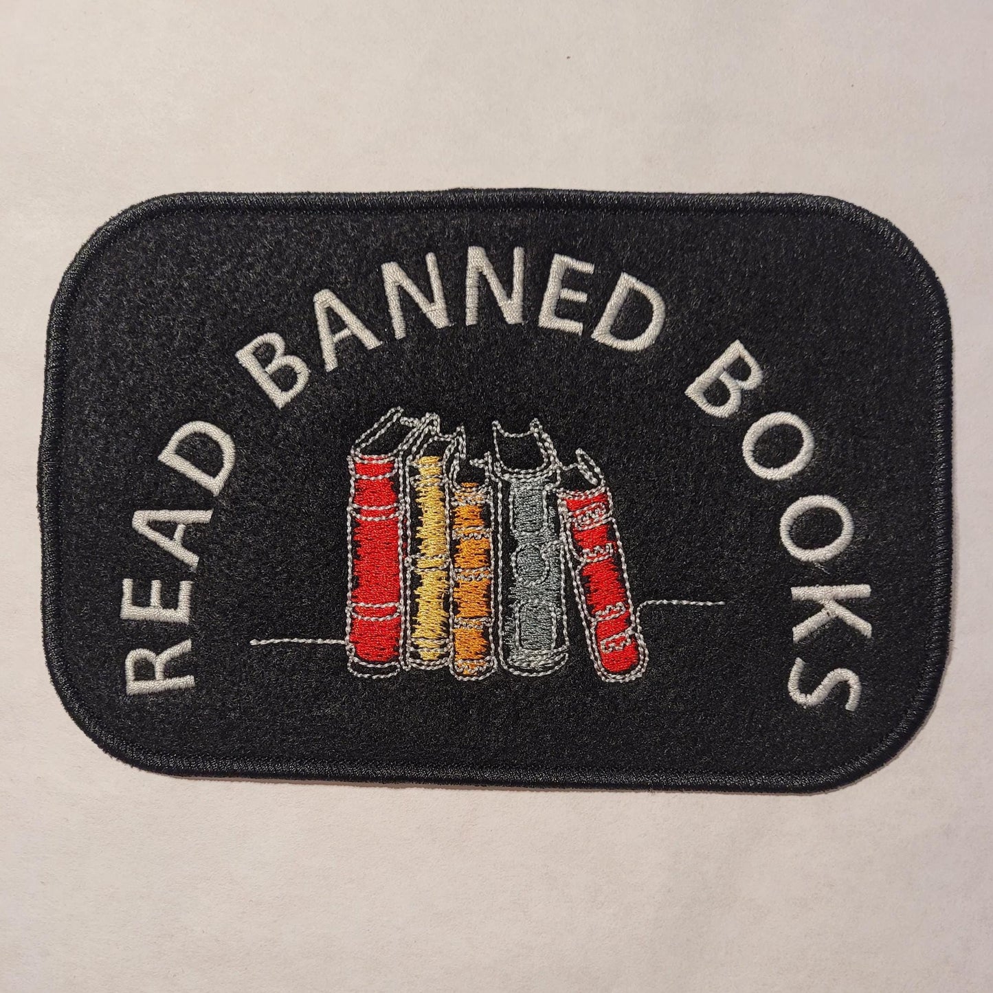 Read Banned Books, Censorship Free Patch, Rebel Reader, Resist Censorship