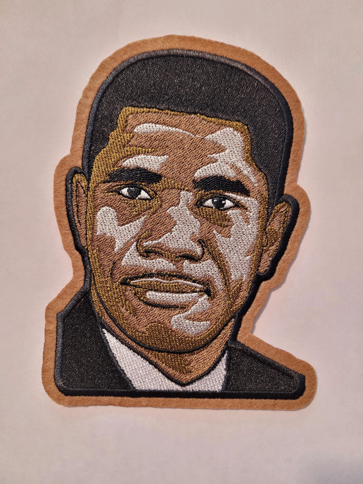Medgar Evers Iron On Patch, Civil Rights Hero, Tribute, Commemorative, Black American Icons, Patch for Jackets