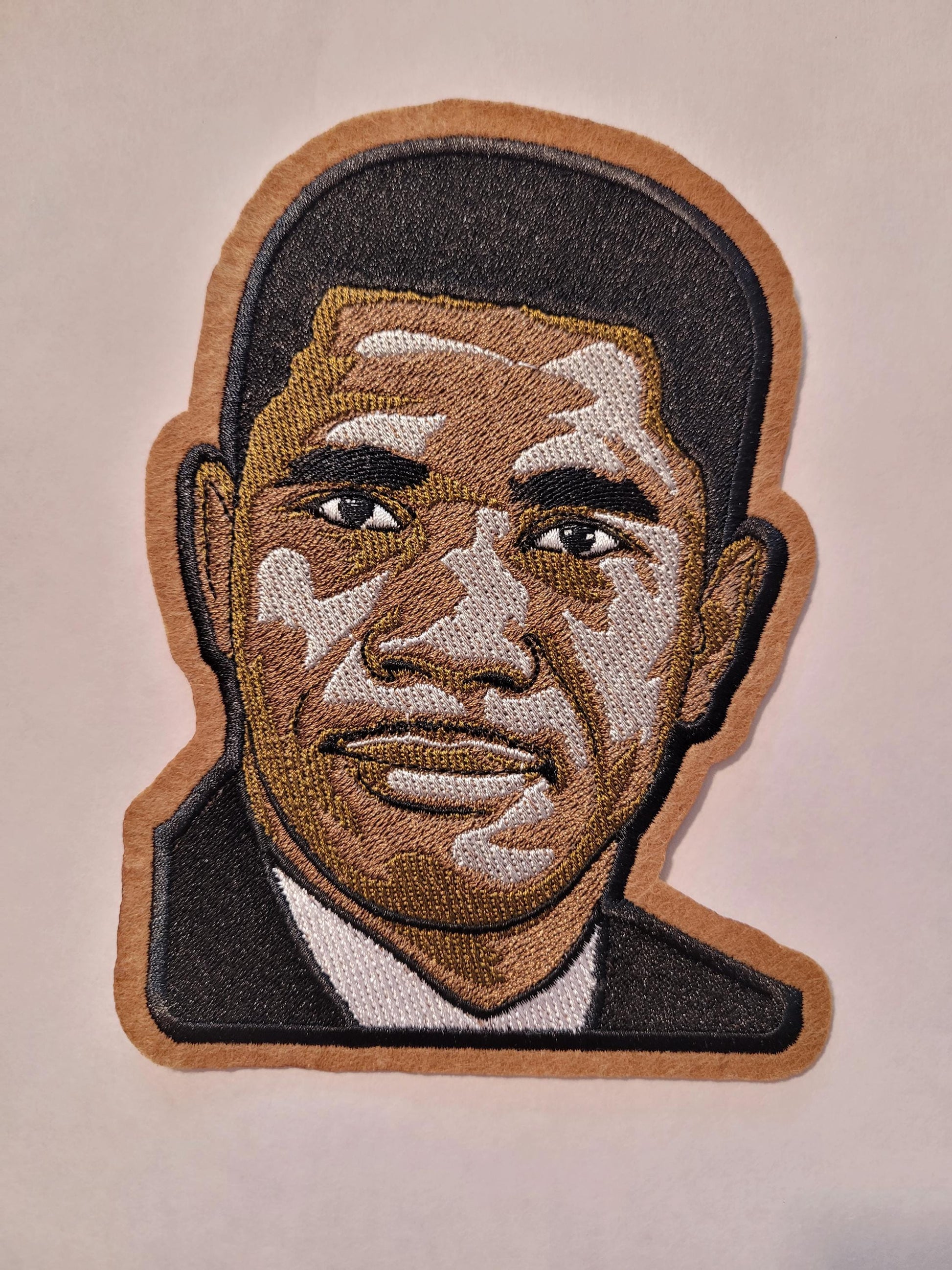 Medgar Evers Iron On Patch, Civil Rights Hero, Tribute, Commemorative, Black American Icons, Patch for Jackets