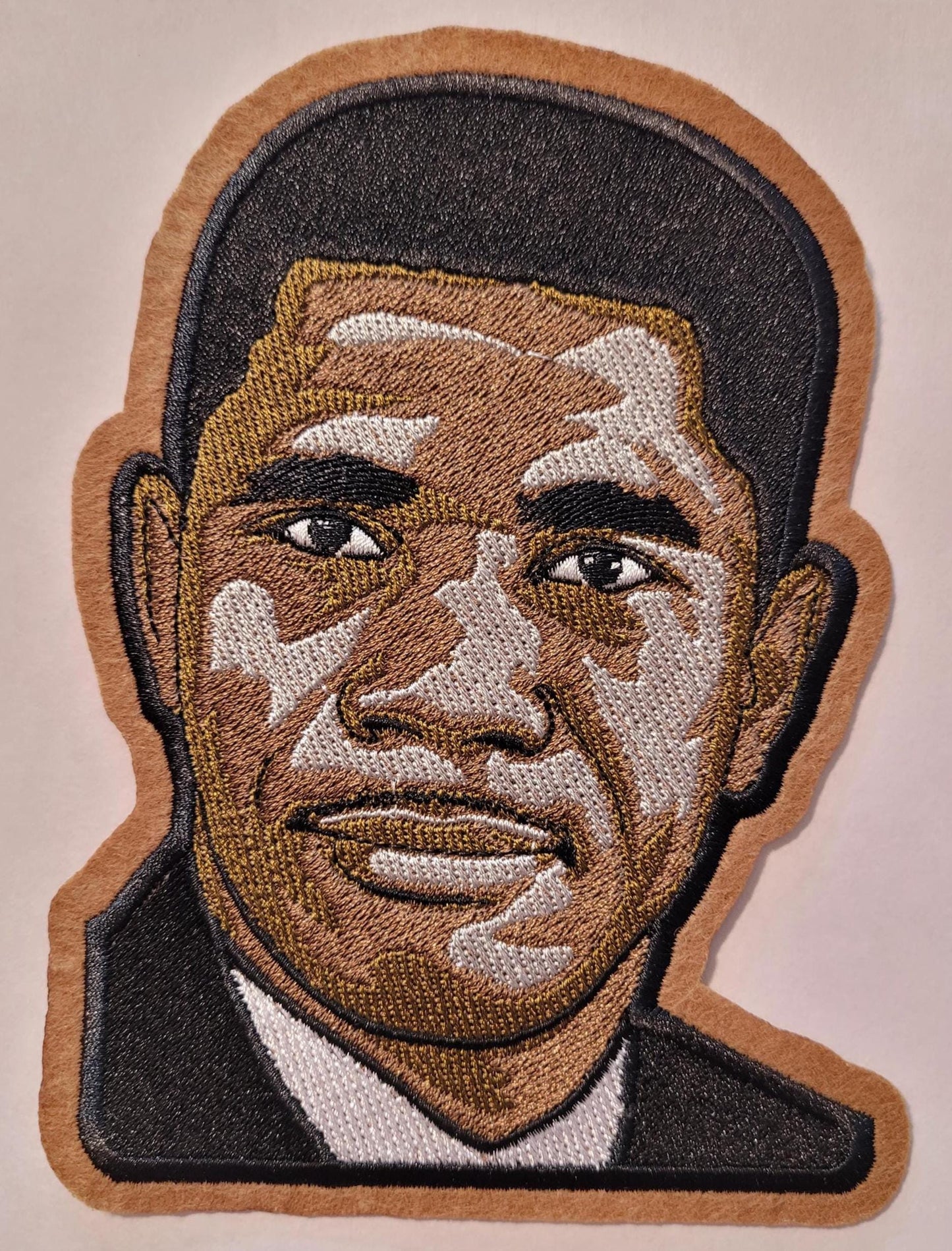 Medgar Evers Iron On Patch, Civil Rights Hero, Tribute, Commemorative, Black American Icons, Patch for Jackets