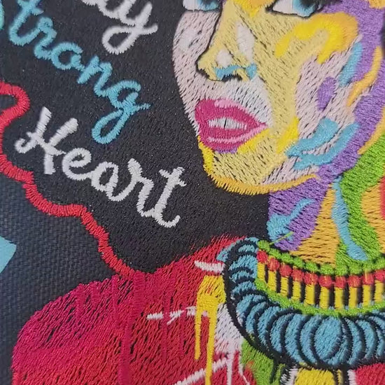 Black Queen Iron-on Patch, Various Sizes, Excellence, Culture, Women, Melanin, Patches